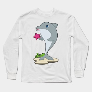 Dolphin Starfish Long Sleeve T-Shirt